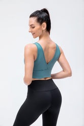 Hochelastische Yoga-Sportoberteile